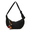 Moda Outono Estampa de Leopardo Tendência Bolsa de Axila para Mulheres, Nova Bolsa Casual Retro Dumpling, Bolsa Pequena Transversal de Ombro para o Dia a Dia