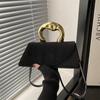 Bolsas para Mujer 2026 Nuevo Estilo Coreano Moda Nicho Personalidad Bolso de Mano Ins Celebridad de Internet Simple Cruzado Bolsa Cuadrada Pequeña