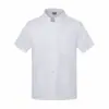 Uniforme de Chef Manga Corta Hombre Verano Malla Transpirable Catering Hotel Restaurante Cantina Pastelería Barbacoa Tienda Ropa de Trabajo