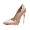 Sapatos Únicos Femininos 2021 Novos Sapatos Femininos Outono Comércio Exterior Europeu e Americano Pontudo Boca Rasa Salto Alto Feminino Tamanho Grande Sapatos de Trabalho para Mulheres