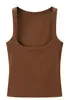 Top Sexy de Cor Sólida com Decote Quadrado Novo Estilo Europeu e Americano AliExpress