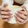 10 peças de olho de gato usando armadura armadura feita à mão armadura pré-fabricada estilo nacional adesivo de nail art armadura pronta removível estilo ins