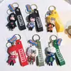 Muñeco Llavero de Goma Suave Naruto de PVC Dibujos Animados Colgante de Silicona Naruto Llavero de Coche Halloween Venta al por Mayor
