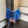 Nueva Bolsa Transparente para Mujer Verano 2026 Nuevo Estilo Coreano de Moda Bolso de Gelatina Chic de Celebridad de Internet Bolso de Hombro para Debajo del Brazo