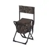 Nueva Silla de Pesca Plegable para Acampar al Aire Libre Taburete Plegable para Estudiantes de Arte Taburete de Almacenamiento Portátil con Respaldo Venta al por Mayor