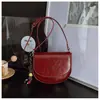 Bolso Silla Rojo Nanfeng para Mujer, Bolso de Lujo Color Castaño Leche, Bolso Cruzado Versátil 2026 de Un Solo Hombro, Bolso Pequeño Nuevo