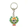 Llavero de Fútbol Copa del Mundo PVC Goma Blanda Accesorio DIY Mochila Estudiante Colgante Coche Fabricante Llavero al por Mayor