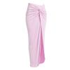 Traje de baño de estilo nuevo europeo y americano 2025 para mujer, dorado, de color combinado redondo, hueco, transfronterizo, bikini sexy de Lazada