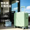 Maleta de Viaje Pequeña Ligera Mini Mango Telescópico con Contraseña de 18 Pulgadas Tamaño Pequeño Equipaje de Mano para Avión Ruedas Universales Duradera