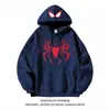 Nueva Sudadera con Capucha Retro Americana Hiphop de Spider-Man para Hombres y Mujeres en Otoño Suelta Tendencia Chaqueta de Pareja