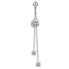 Colgante de Circonita Anillo para Ombligo Transfronterizo Más Vendido Joyería para Piercings Wholesale Lote Mixto