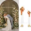 Boda Transfronteriza Diseño de Fondo para Boda Guía de Camino Soporte Decorativo para Flores Adornos Arco de Globos para Fiesta de Vacaciones Soporte Arte de Hierro
