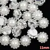 Set Plano de Perla Blanca Borde de Pedrería Cosido a Mano Diamante Amor Gota de Agua Hebilla de Taladro Accesorios DIY Accesorios para el Cabello Accesorios de Broche