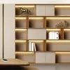 Mesa de Jefe Mesa de Oficina y Combinación de Silla Simple Moderna Lujo Ligero Alta Gama Muebles para Oficina de Presidente/Presidente Escritorio Grande