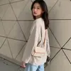Camiseta blanca de manga larga estilo Hong Kong para mujer, ropa de otoño, holgada, primavera y otoño, prenda interior de color liso, camiseta básica, ropa de otoño, top
