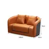 Conjunto de Mesa e Cadeiras para Recepção e Negociação de Escritório, Sofá Simples de Recepção de Escritório Estilo Europeu, Uma Mesa e Quatro Cadeiras