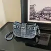 Bolso de color liso a la moda, tendencia estilo coreano, nuevo modelo 2026, casual, único, elegante, alto valor estético, bolso con textura para hombro y axila