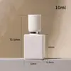 Botellas cuadradas de vidrio opaco de colores para esmalte de uñas de 10 ml, disponibles en una variedad de estilos desde la fábrica de origen