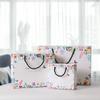 Saco de Presente Padrão Bolsa Moderna Bolsa de Papel Saco de Embalagem Roupas Vestuário Bolsa para Cosméticos Saco de Conservação