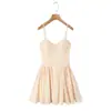 Vestido de Playa Floral para Vacaciones de Primavera de Mujer Estilo Europeo y Americano en los Colores de la Imagen