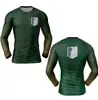 2026 Nueva Camiseta Estampada Digitalmente Impresa en 3D para Hombre Ajustada de Manga Corta Secado Rápido Top Deportivo para Fitness