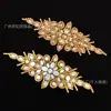 Patches de Strass Hot Melt em Formato de Vinha de Alta Resistência, Acessórios para Costurar em Roupas, Decoração de Gola e Cintura, Acessórios DIY no Atacado