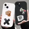 52 Pegatinas Retro Diarias Elementos Culturales y Creativos para Fundas de Teléfono Móvil, Cuadernos, Pegatinas Decorativas Impermeables para Diseño al por Mayor