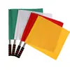 Juego de Banderas para Árbitro de Voleibol, Bandera de Señalización para Árbitro de Fútbol, Bandera de Comando Específica para Competición, Bandera de Salida de Atletismo de Acero Inoxidable