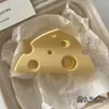 Pinza para el pelo de lunares blancos y negros coreana, estilo retro simple, pinza versátil de color gelatina para la parte trasera de la cabeza, pinza de tiburón