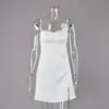 Camisola Fina Nova Estilo Europeu e Americano Cor Sólida Confortável com Renda Acabamento Vestido de Dormir Usável Roupa de Casa Pijama para Mulheres