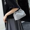 Bolsa Feminina de Couro Genuíno 2024 Verão Nova Chegada Ombro Crossbody Cloud Bag Casual Simples All-Match Estilo Nacional Cowhide Chain Bag