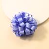 Comercio exterior hecho a mano lazo flor anillo para el cabello flor de burbuja colorida banda de listón flor para la cabeza anillo para la parte posterior de la cabeza para niños accesorios para el cabello para mujeres