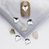 Pacote inteiro de 1440 peças atacado branco plana em forma especial diamante super brilhante pequena gota de chuva prego diamante jóias quadrado amor strass
