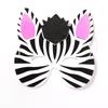 Máscaras de animales de dibujos animados para niños, EVA, con forma de dibujos animados, para niños, regalo de máscara de Halloween para jardín de infantes.