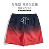 2026 Bermuda de Natação Masculina Verão Perna Reta Tamanho Grande Calça de Cinco Pontos Calça para Águas Termais e Praia Shorts Listrados Calça de Praia Masculina