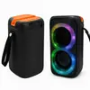 Nuevo Altavoz Bluetooth Portátil Se-T23 Soporte Portátil para Teléfono de Escritorio Luz RGB Altavoz Mini Portátil para Exteriores con Ranura para Tarjeta