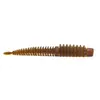 Venta al por mayor gusano de baile de rosca inversa 8cm2g cola de aguja flotante gusano suave oloroso a pescado material biónico TPE negro pozo Luya cebo artificial