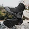 2026 Novas Botas Táticas Masculinas Transfronteiriças Tamanho Grande Antiderrapantes Resistentes ao Desgaste Botas de Treinamento para Camping ao Ar Livre Selva Deserto