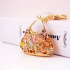 Llavero de Estilo para Bolso de Mano de Mujer Cool Hee Jewelry Ojo de Gato Llavero para Bolso de Mujer Colgante de Metal 908