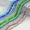 Cuentas Elásticas de 4 mm Cuentas de Bola de Cristal Cuentas Redondas de Cristal de 96 Caras Cuentas Sueltas Accesorios para Manualidades Hechas a Mano Material