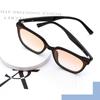 Gafas de sol con sonido de explosión al agitar, protección solar para mujer, coreanas anti-ultravioleta, gafas de sol para hombre al por mayor, gafas para adelgazar cara grande 8789