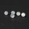 7A Piedra Lunar Blanca Natural Cuentas Sueltas Cuentas Redondas Cuerpo Crema Cristal Natural Suelto para Joyería Hecha a Mano DIY Accesorios