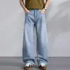 Maple House Roupa Masculina / Primavera/Outono 2026 Streetwear Americano Calças Largas Soltas Jeans Masculino Calças Longas Retrô Transfronteiriço