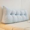 Cojín de Sofá Estilo Ins Cama Cojín de Cabecera Bolsa Suave Dormitorio Tatami Balcón Mirador Cojín de Respaldo Triangular Grande