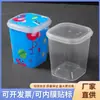 Cajas de Plástico PP para Snacks y Especias Domésticas, Cajas de Empaque Transparentes, Cajas de Almacenamiento Universales, Cajas para Alimentos al por Mayor con Etiqueta Personalizada