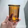 Copo de Vidro Simples para Vela Transfronteiriço, Copo em Forma de I, Pode Ser Processado em um Pote de Vela, Design Criativo, Pote de Vela de Vidro para Aromaterapia