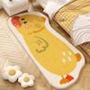 Tapete Infantil para Chão Quarto de Menina Cobertor de Cabeceira Antiderrapante Sala Desenho Animado Fofo Quarto Principal Tapete para Frente da Cama Imitação de Caxemira