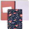 Cuaderno de bobina de color para pintura al óleo de flores personalizado transfronterizo diario de espiral cuenta de mano de estudiante plan este ins