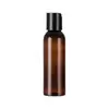 Botella Qiqiu de Hombro Redondo de 60ml Tapa de Presión Botella de Empaque para Agua Cosmética de Rocío Puro Botella para Embotellado de Muestras de Limpiador Facial