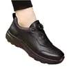 Sapatos Masculinos de Couro de Outono Solado Macio Fivela Rotativa Sapatos Casuais de Negócios Nova Coleção de Primavera Moda Tendência Sapatos de Couro com Solado Grosso